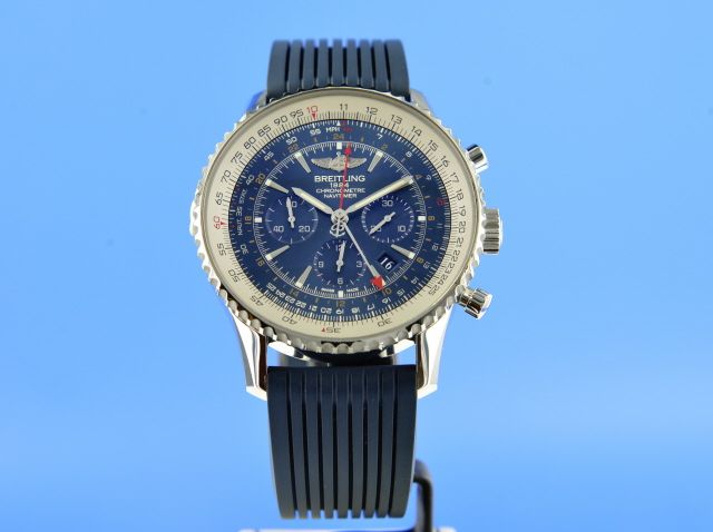 Breitling Navitimer GMT Aurora Blue Limited Edition