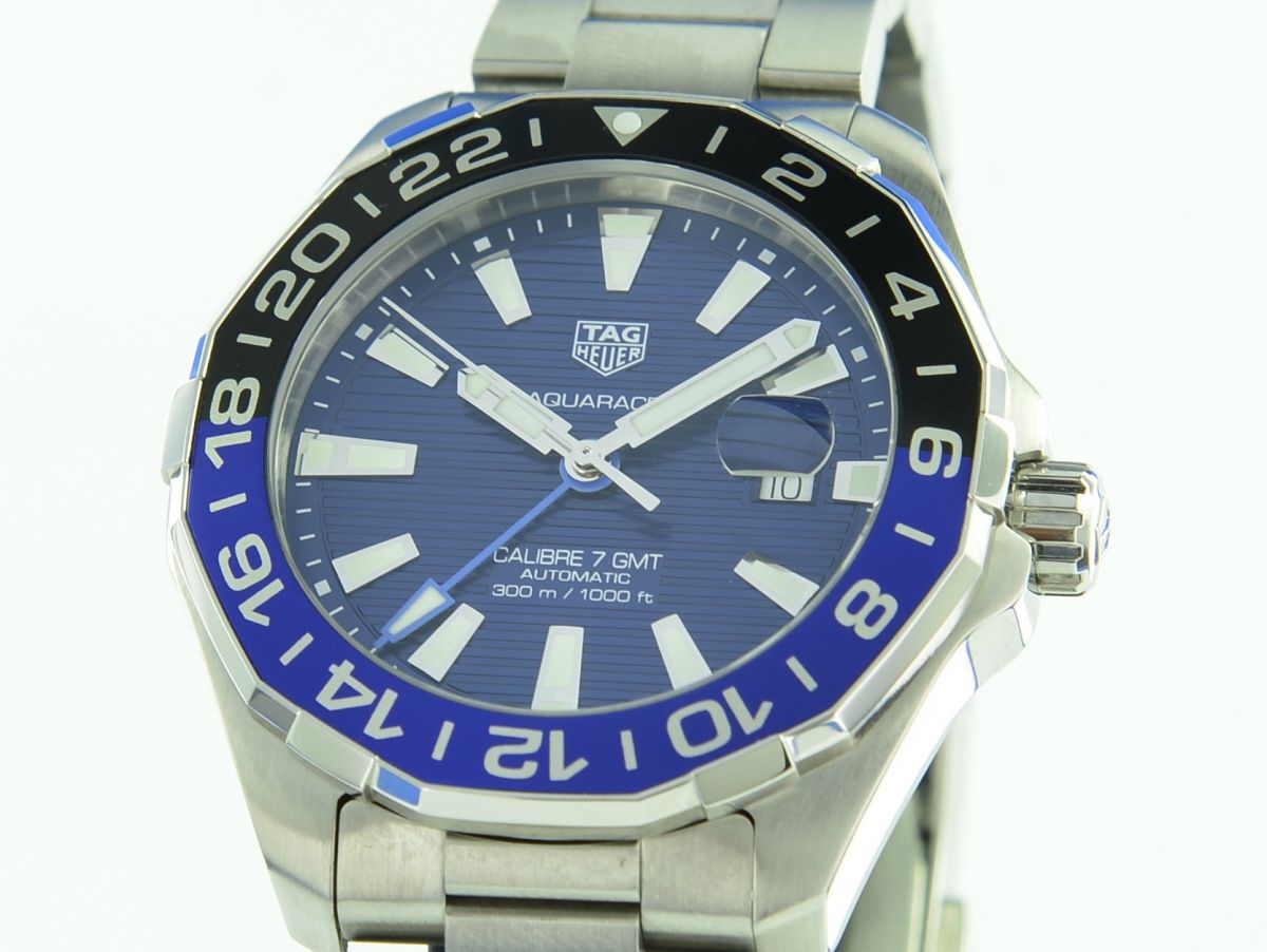 TAG Heuer Aquaracer 300M Calibre 7 GMT Automatic 43mm Batman