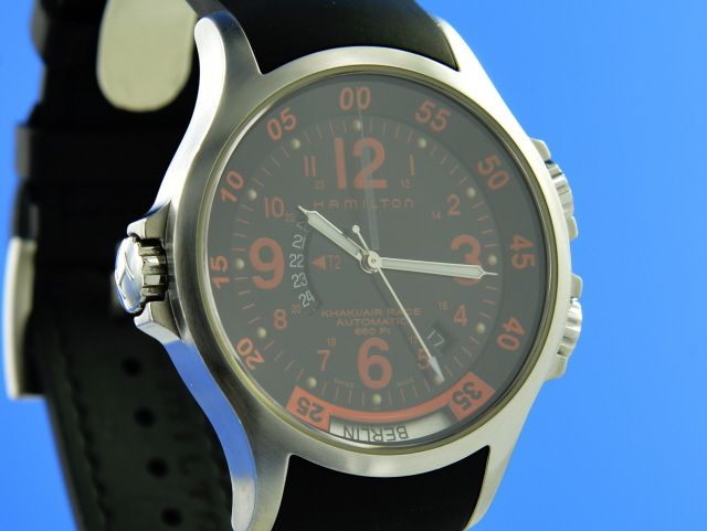 Hamilton Khaki Navy GMT