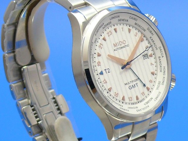 Mido Multifort Gent GMT