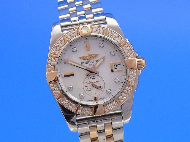 Breitling Galactic 36 Automatik Stahl/ Ros Gold