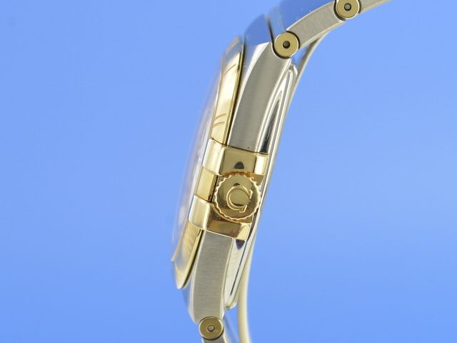 Omega Constellation 35 mm Quarz Edelstahl/Gelbgold