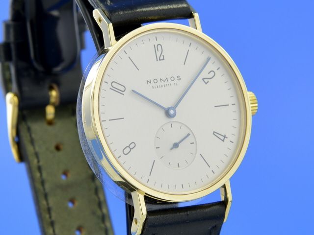 Nomos Tangente 18K Gelbgold