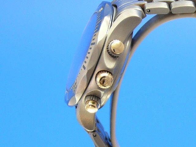 Omega Seamaster Diver 300 Chronograph Titan Gelbgold