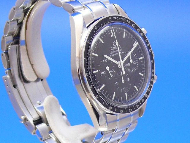 Omega Speedmaster Moonwatch Glasboden