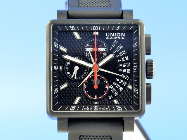 Union Glashtte Averin Chronograph Black Edition