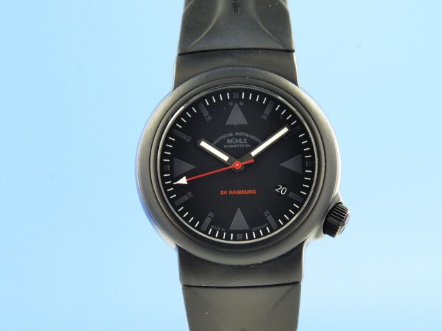 Mhle Glashtte S.A.R. Rescue-Timer Sonderedition DGzRS Hamburg 150 St.