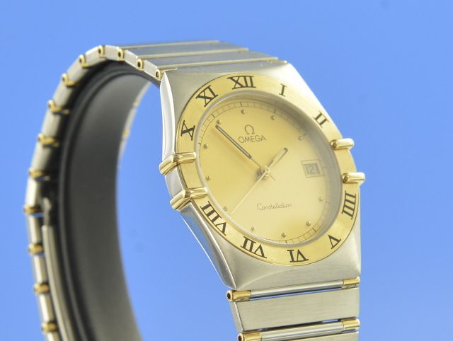 Omega Constellation Stahl/Gold 34 mm