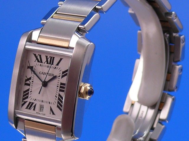 Cartier Tank Francaise Medium Stahl/Gold Automatik