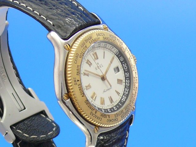 Ebel Voyager Stahl/Gold Automatik
