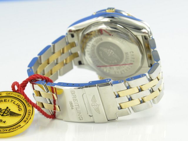 Breitling Chronomat Evolution Mother of Perl Stahl/Gold