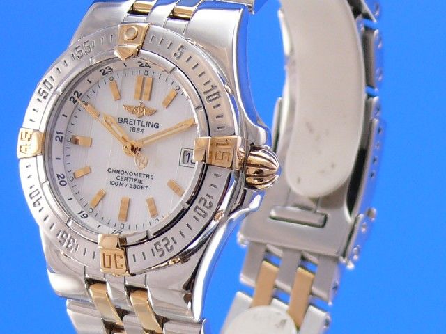 Breitling Cockpit Lady Starliner Stahl/Gold