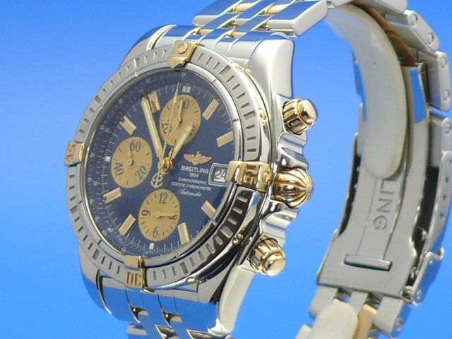 Breitling Evolution Chronomat Stahl/Gold
