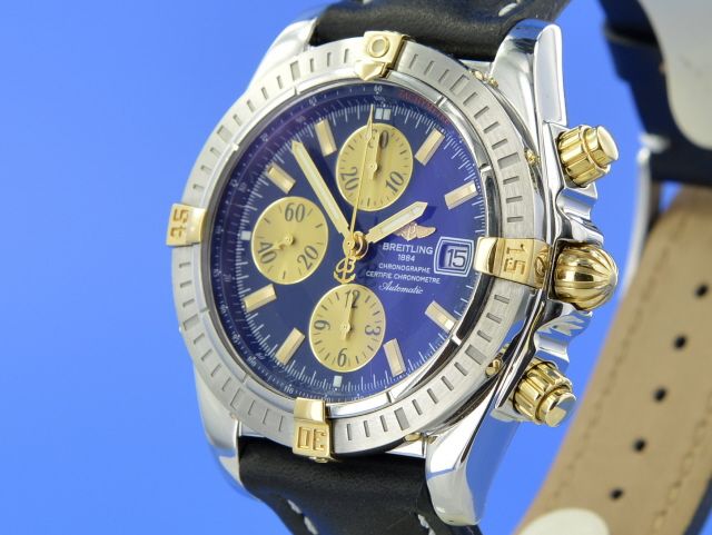 Breitling Windrider Chronomat Evolution Stahl/Gold