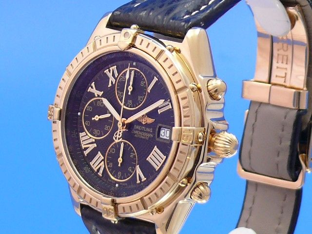 Breitling Windrider Crosswind 18K Gold