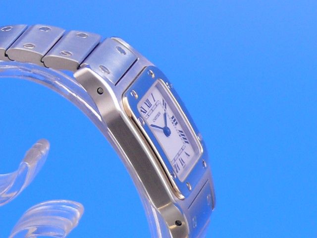 Cartier Santos Damen Stahl/Gold