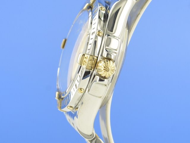 Breitling Cockpit Lady 32 Diamanten Stahl / Gold Damenuhr