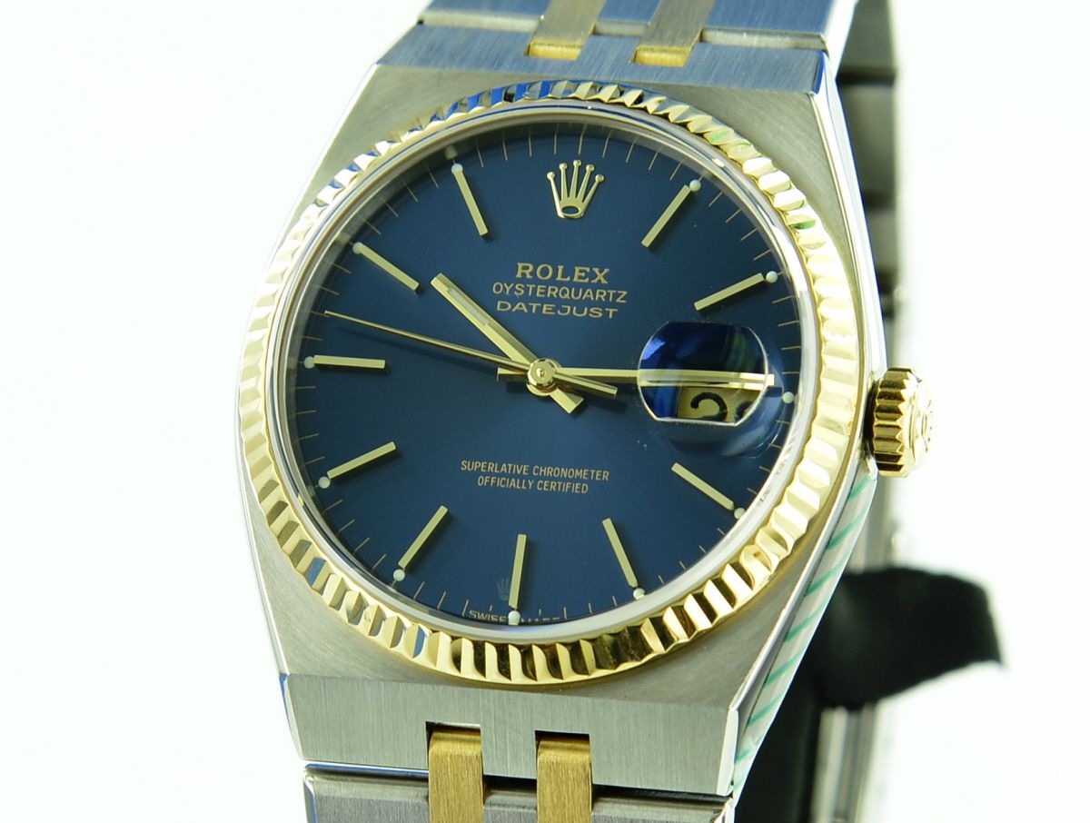 Rolex Datejust Oysterquarz 36 mm Stahl/Gold 17013