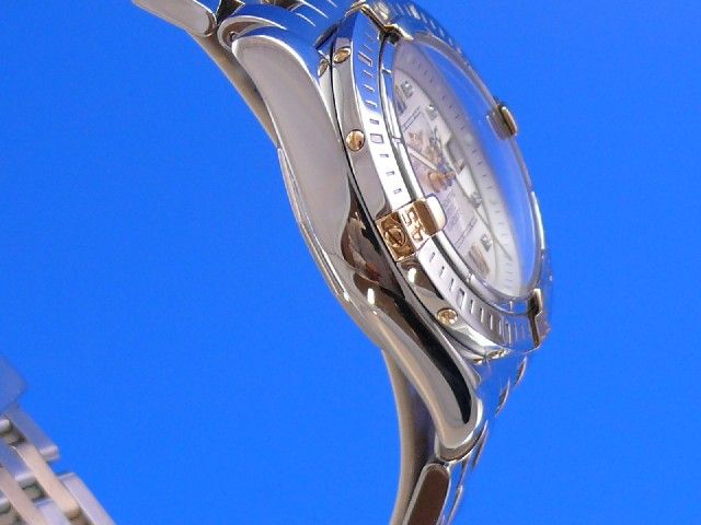 Breitling Cockpit Lady Stahl/Gold Diamant