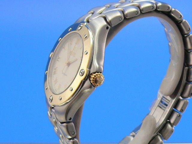 EBEL Sportwave Herren Automatik Stahl/Gold