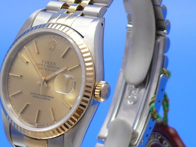 Rolex Datejust 36mm Stahl/Gold  Herren