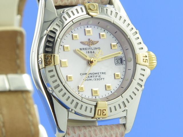 Breitling Callistino Stahl/Gold Lady