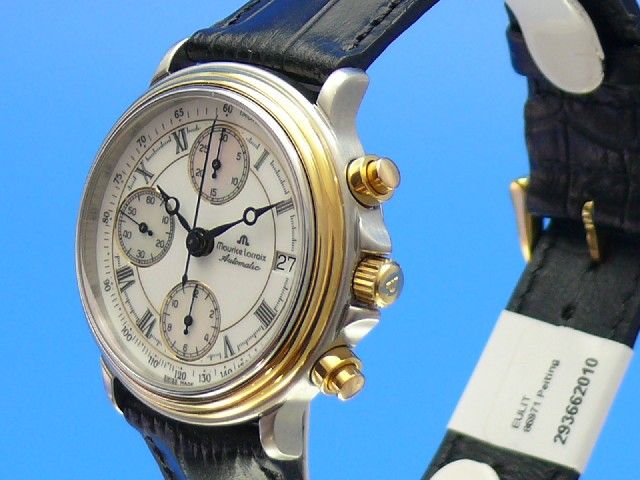 Maurice Lacroix Chronograph Automatik Stahl/Gold