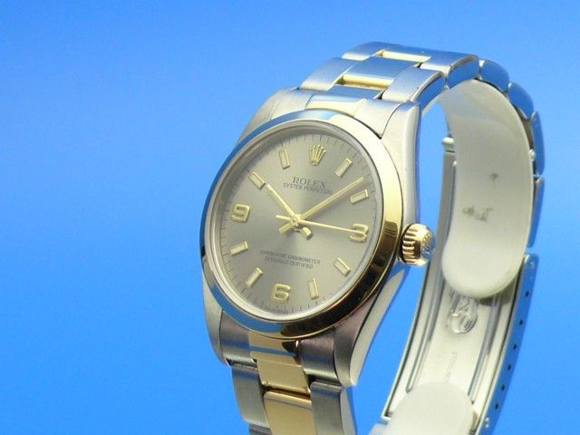 ROLEX OYSTER Perpetual Stahl/Gold Medium