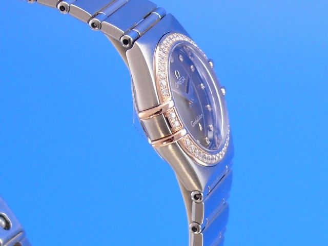 Omega Constellation Damen Stahl/Gold