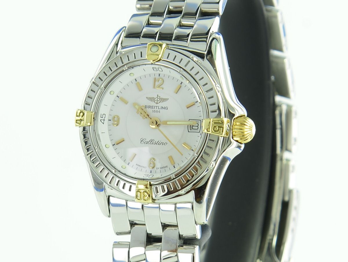 Breitling Callestino Lady Stahl/Gold