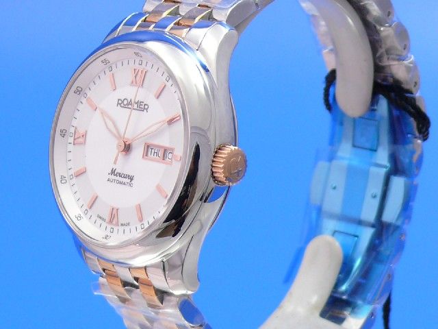 Roamer Mercury Herrenuhr Stahl/Gold (vergoldet)