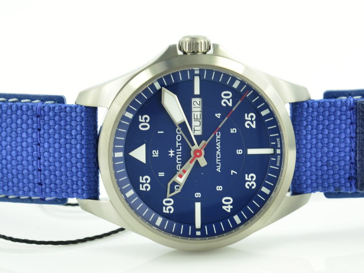 Hamilton Khaki Aviation Pilot Day Date Auto - Air-Glaciers Edition