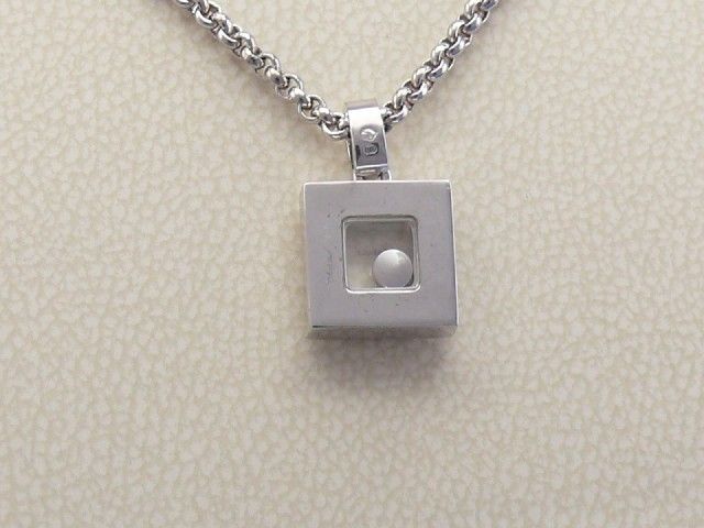 Chopard HAPPY DIAMOND in 750/- Weigold Kette mit Anhnger