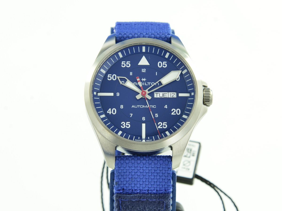 Hamilton Khaki Aviation Pilot Day Date Auto - Air-Glaciers Edition