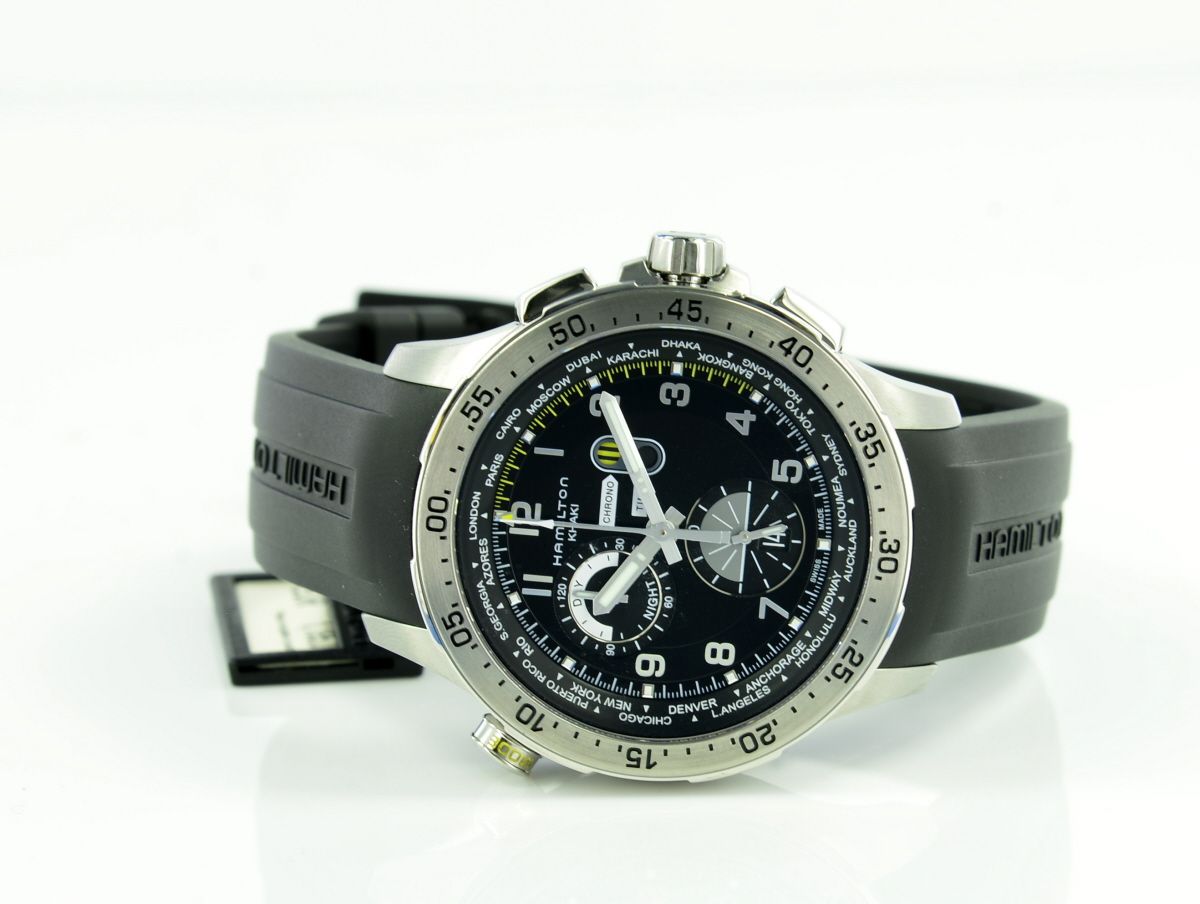 Hamilton Khaki Aviation Worldtimer Chronograph