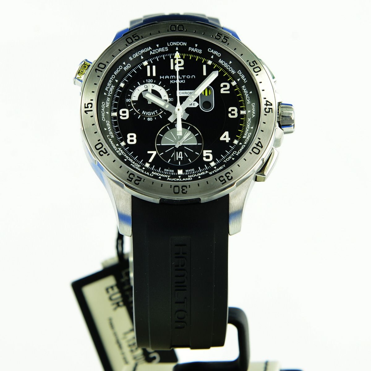 Hamilton Khaki Aviation Worldtimer Chronograph