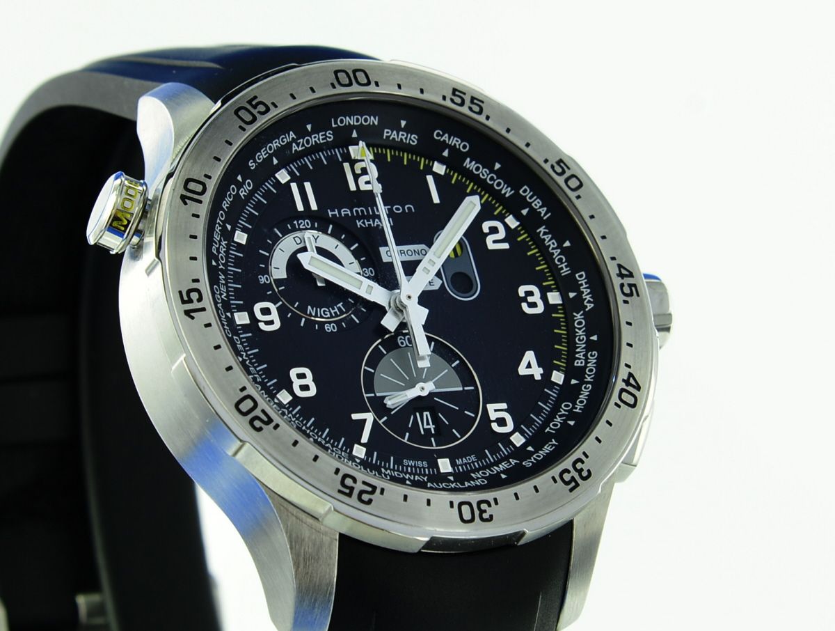 Hamilton Khaki Aviation Worldtimer Chronograph