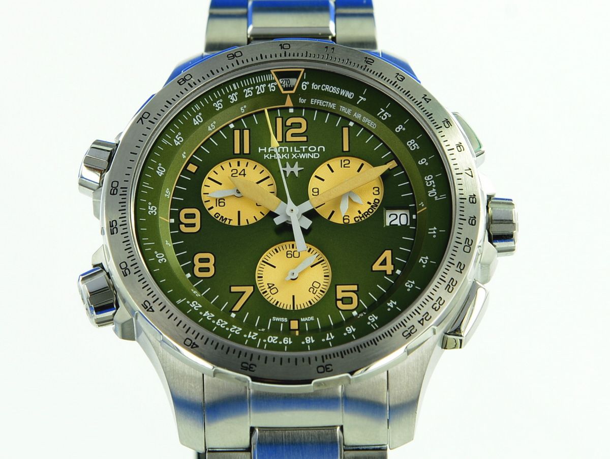 Hamilton Khaki Aviation X-Wind GMT Chrono Quartz H77932160