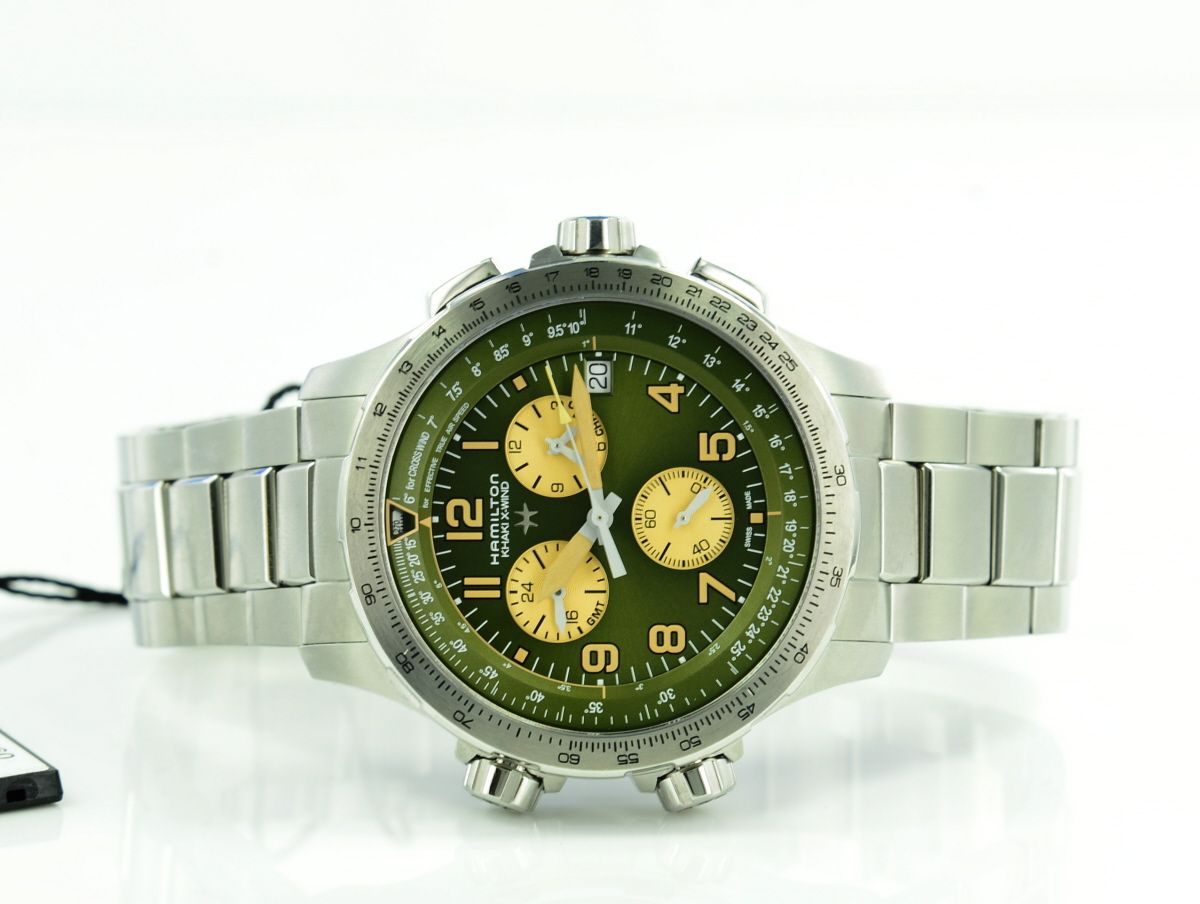 Hamilton Khaki Aviation X-Wind GMT Chrono Quartz H77932160