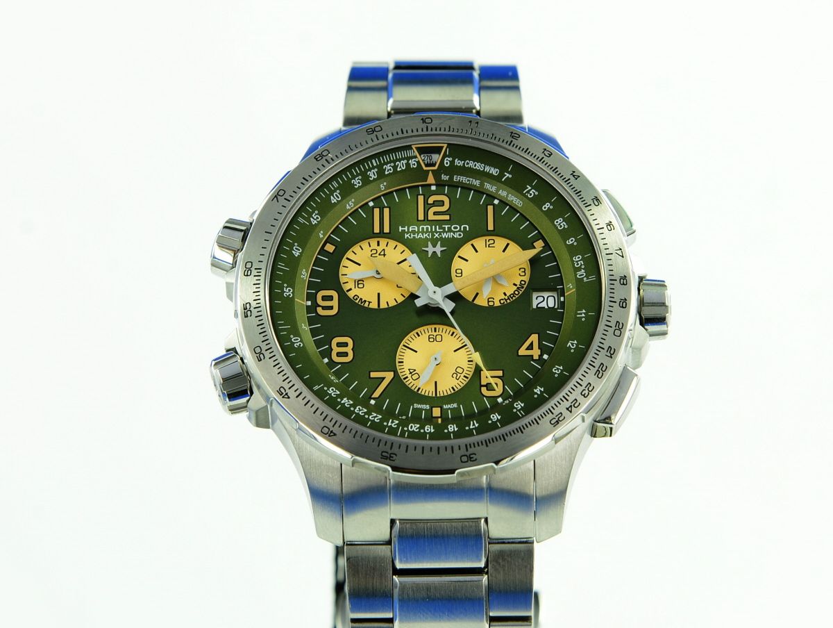 Hamilton Khaki Aviation X-Wind GMT Chrono Quartz H77932160