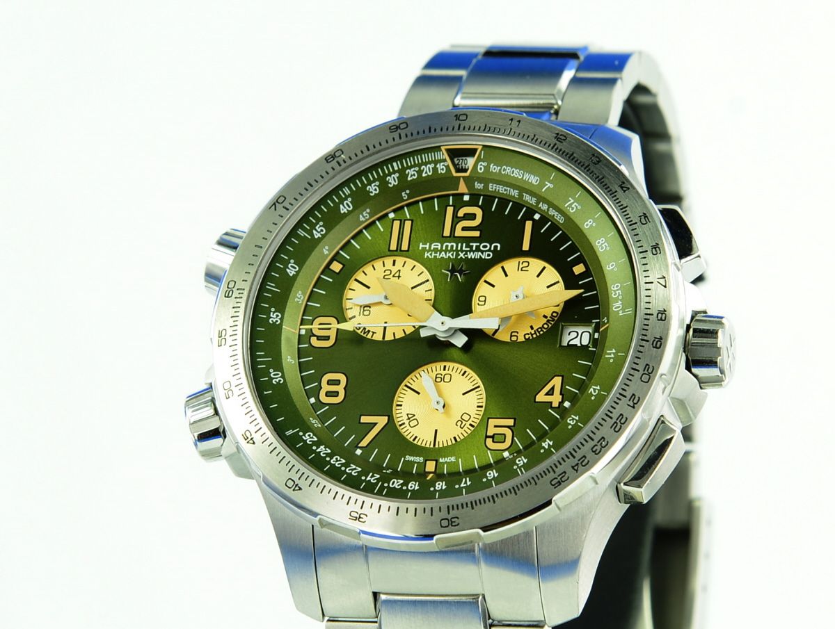 Hamilton Khaki Aviation X-Wind GMT Chrono Quartz H77932160