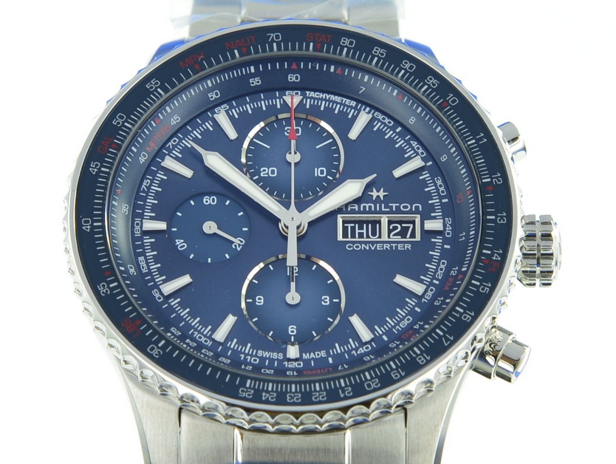 Hamilton Khaki Aviation Converter Auto Chrono