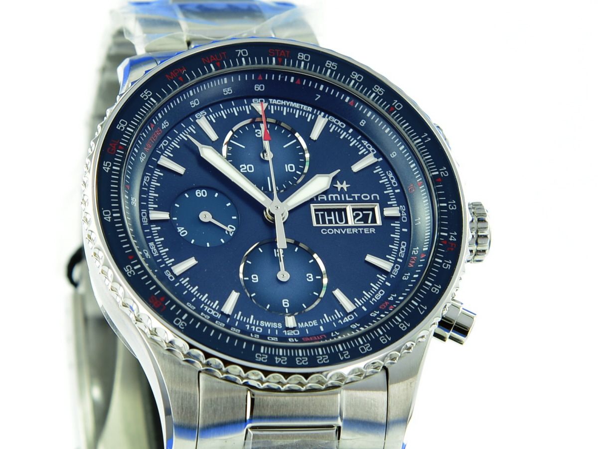Hamilton Khaki Aviation Converter Auto Chrono
