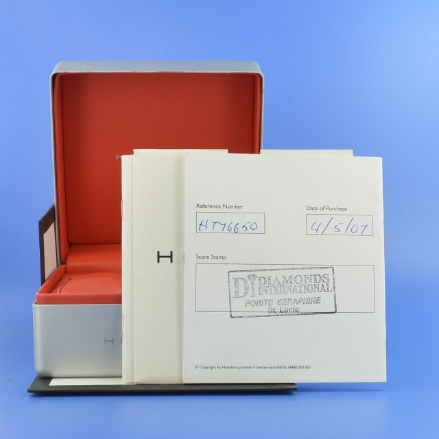 Hamilton Khaki Navy GMT