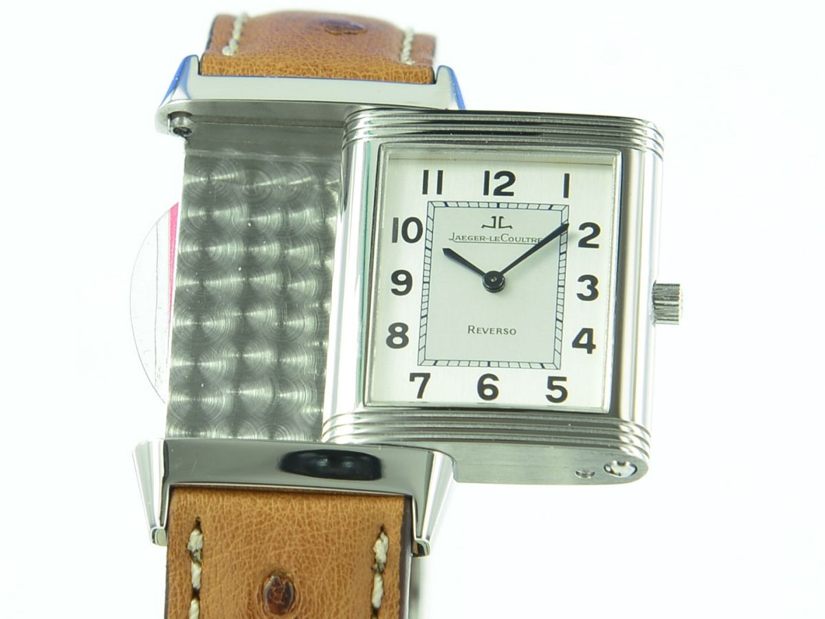 Jaeger LeCoultre Reverso Edelstahl Handaufzug Medium