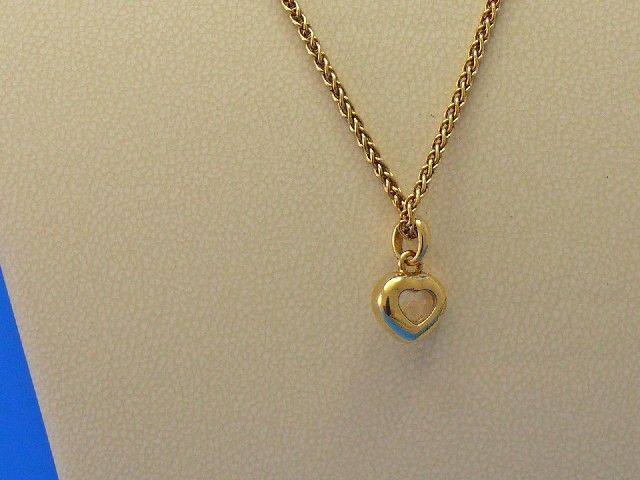 Chopard Happy Diamods Brillant Herz u. Kette 750K