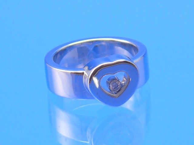 Chopard Happy Diamonds Ring 18K WG gr.50
