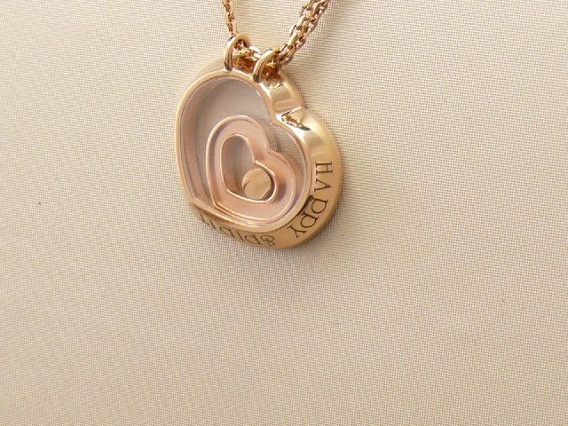 Chopard Happy Spirit Anhnger+Kette 18K RG UVP.2.870 