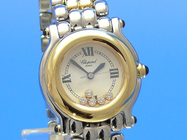 Chopard Happy Sport 26 mm Stahl/Gold