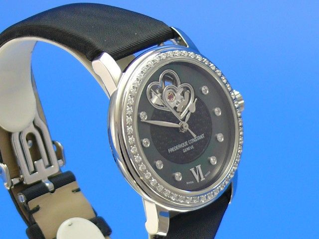 Frederique Constant Double Heart Beat Heart Diamond
